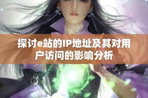 探讨e站的IP地址及其对用户访问的影响分析