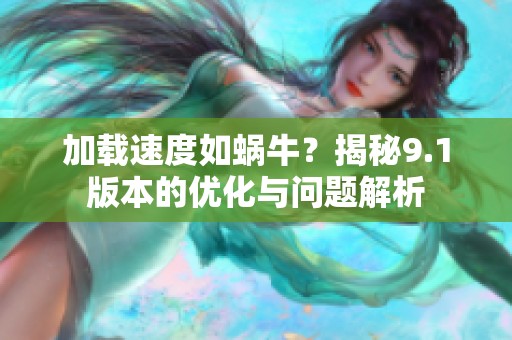 加载速度如蜗牛？揭秘9.1版本的优化与问题解析