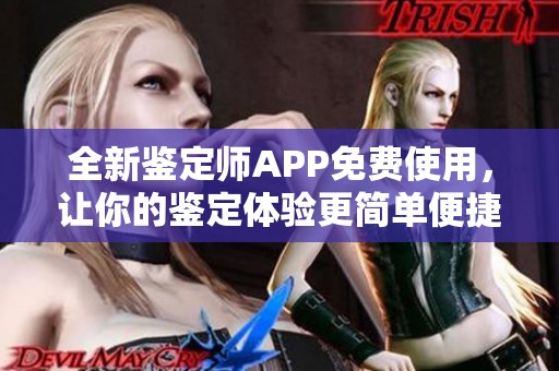 全新鉴定师APP免费使用，让你的鉴定体验更简单便捷