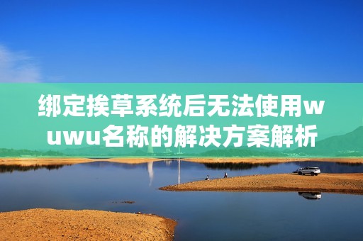 绑定挨草系统后无法使用wuwu名称的解决方案解析