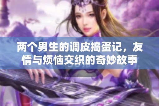 两个男生的调皮捣蛋记，友情与烦恼交织的奇妙故事