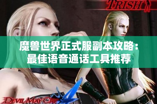 魔兽世界正式服副本攻略：最佳语音通话工具推荐