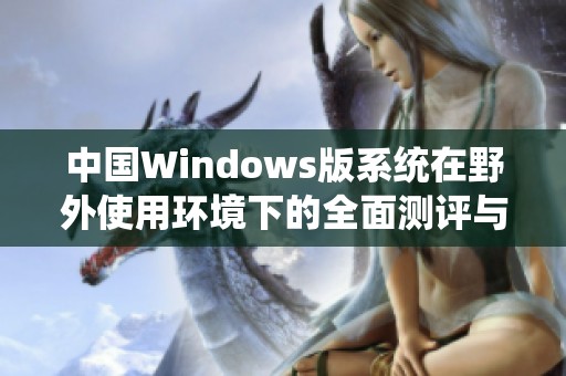 中国Windows版系统在野外使用环境下的全面测评与体验分析