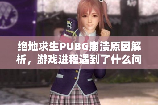 绝地求生PUBG崩溃原因解析，游戏进程遇到了什么问题？