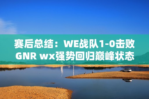 赛后总结：WE战队1-0击败GNR wx强势回归巅峰状态