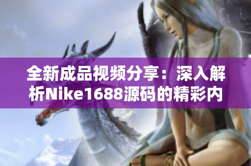 全新成品视频分享：深入解析Nike1688源码的精彩内容