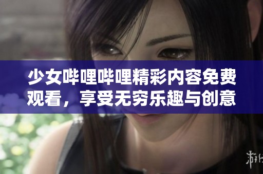 少女哔哩哔哩精彩内容免费观看，享受无穷乐趣与创意