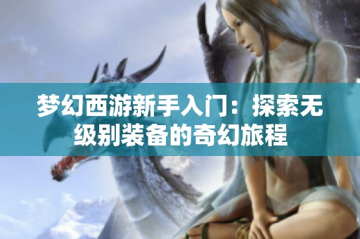 梦幻西游新手入门：探索无级别装备的奇幻旅程