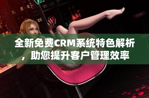 全新免费CRM系统特色解析，助您提升客户管理效率