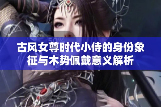 古风女尊时代小侍的身份象征与木势佩戴意义解析