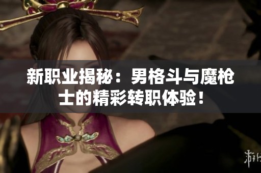 新职业揭秘：男格斗与魔枪士的精彩转职体验！