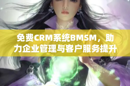 免费CRM系统BMSM，助力企业管理与客户服务提升