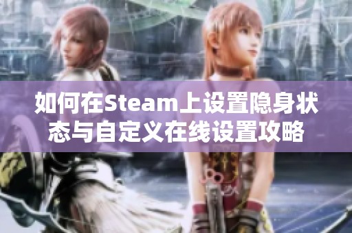 如何在Steam上设置隐身状态与自定义在线设置攻略