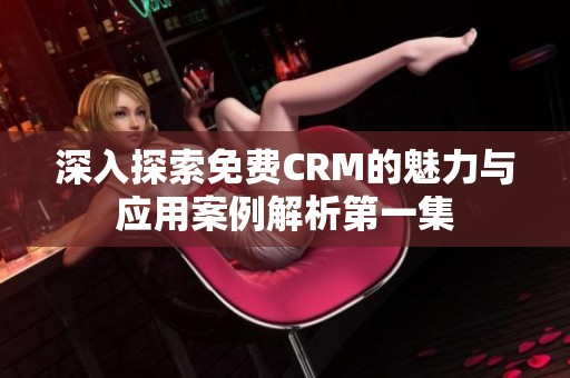 深入探索免费CRM的魅力与应用案例解析第一集