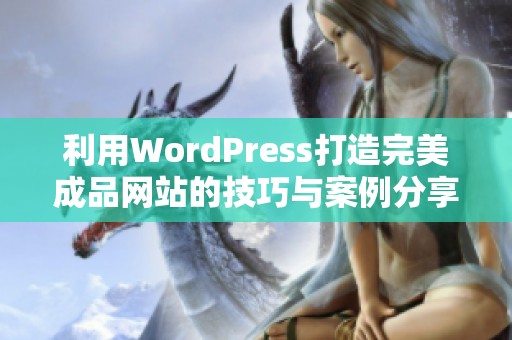 利用WordPress打造完美成品网站的技巧与案例分享